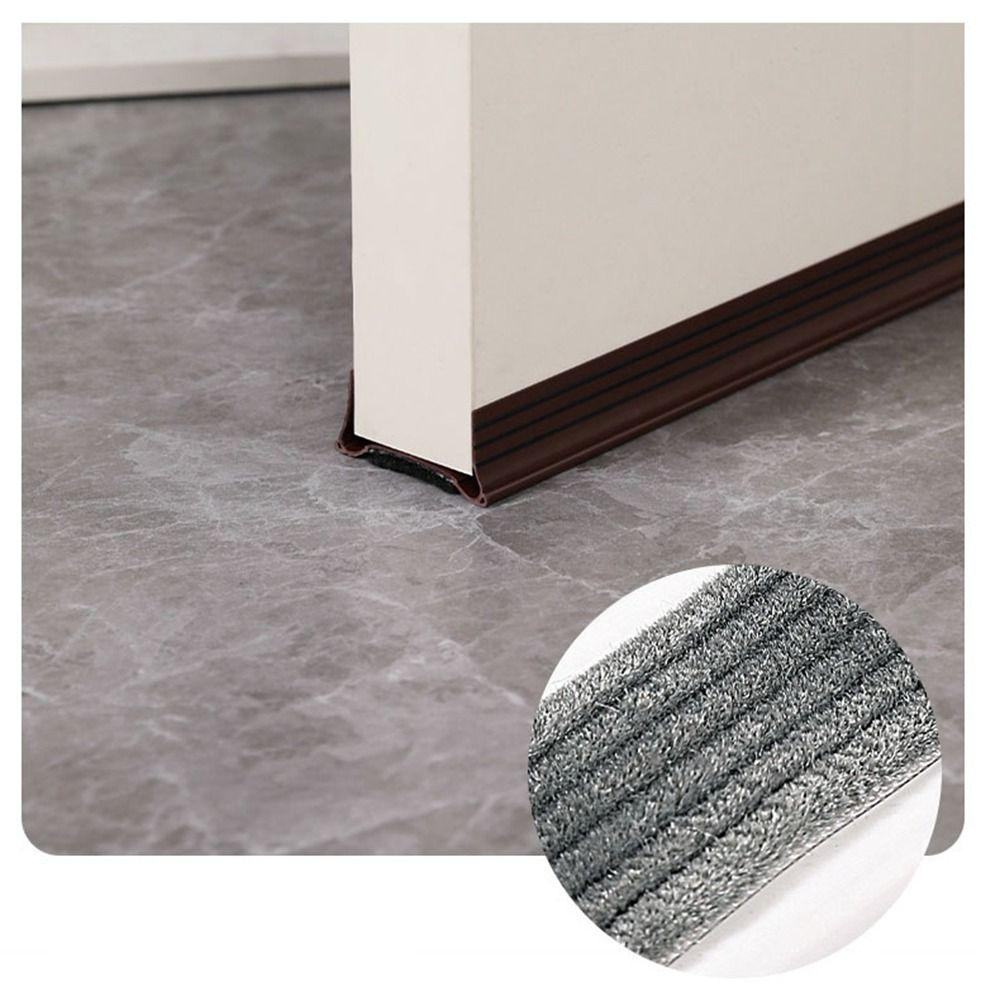 Уплотнительная лента для двери из ПВХ, гибкая уплотнительная лента, ограничитель сквозняка для новой двери, дверь