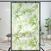 Китайский стиль бамбуковый пейзаж приватная оконная пленка бамбуковое искусство витражная пленка матовое окно статическое прилипание стеклянные наклейки