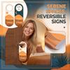 Double Sided Door Hanger Sign Please Do Not Disturb and Welcome Please Knock Hanging Door Handle Signs for Home Hotel Office Use