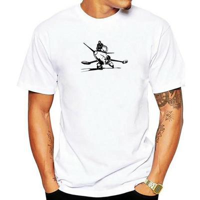 Футболка с оригинальным принтом O-Shirt Модная Повседневная Высокое качество Дизайн самолета Звездный Истребитель Рокфеллер F-104 Футболка