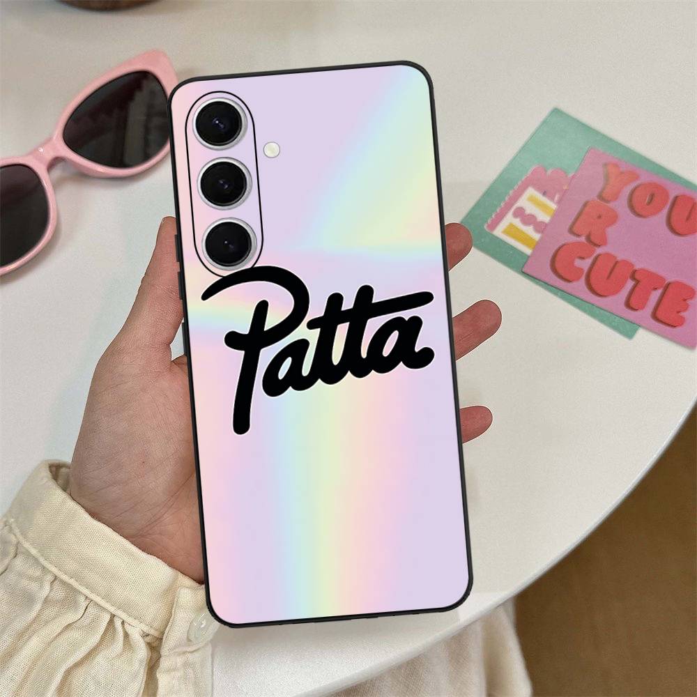 Модный Чехол для Телефона P-pattas Для Samsung S 24 Fe 25 Ultra Plus 20 Lite 21 30 22 23 24 22 Ultra 5G Fundas