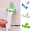 Toothpaste Squeezer with Suction Cup Design Hanging Rolling Tube Toothpaste Dispenser for Home Bathroom