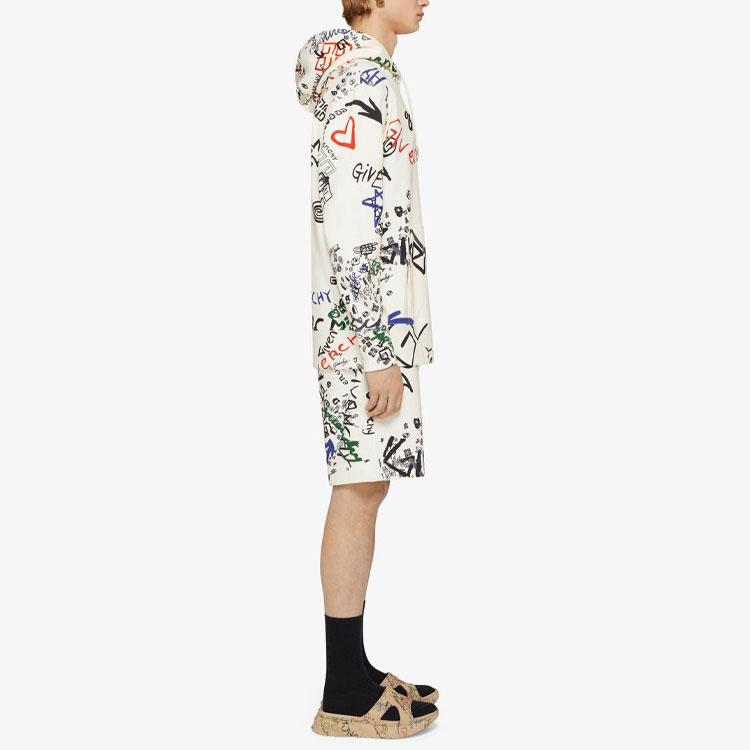 Givenchy All Over Print Hoodie Sweatshirt BMJ0GK30W3-960