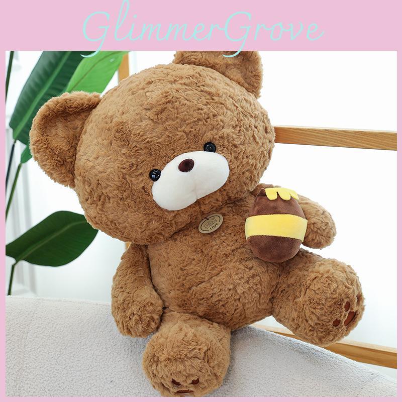 Honeypot Plush Bear Doll Toy Children Comfort Birthday Holiday Gift Girl Boy