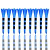 10Pcs Golf Tees Five Head Design Professional Reduce Friction Serving Pins 70mm/83mm Colorful Plastic Short Tees Practice Training Golf Ball