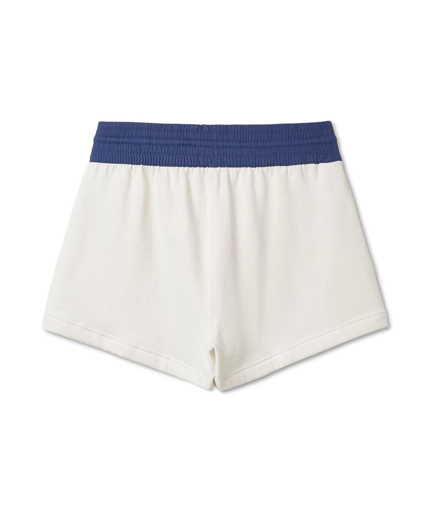 Шорты с drawstring POLO RALPH LAUREN с флисовой подкладкой и логотипом-флагом W - Цвет: Белый 'Deckwash'