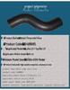 Fits 05-09 Chevrolet Epica, New and Old, 2.0 Buick Excelle 1.8 Water Pump Hose, Imported Rubber.