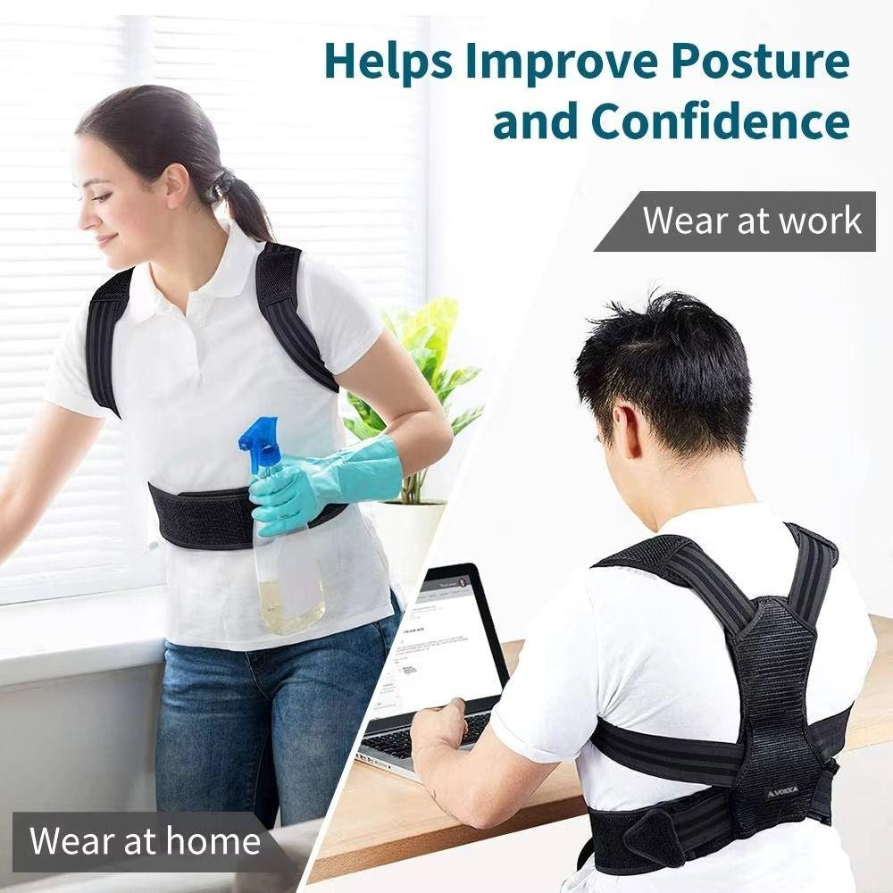 Comfortable Posture Corrector Adjustable Shoulder Straightener Lumbar Support Belt Improve Posture