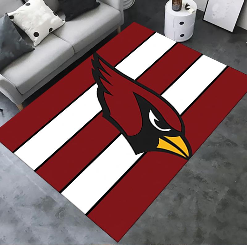 Ковер Arizona Cardinals для гостиной, спальни, дома, дивана, детской игровой, нескользящий коврик