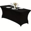 Washable High Stretch Tablecloth Universal Birthday Table Cover  Wedding Party