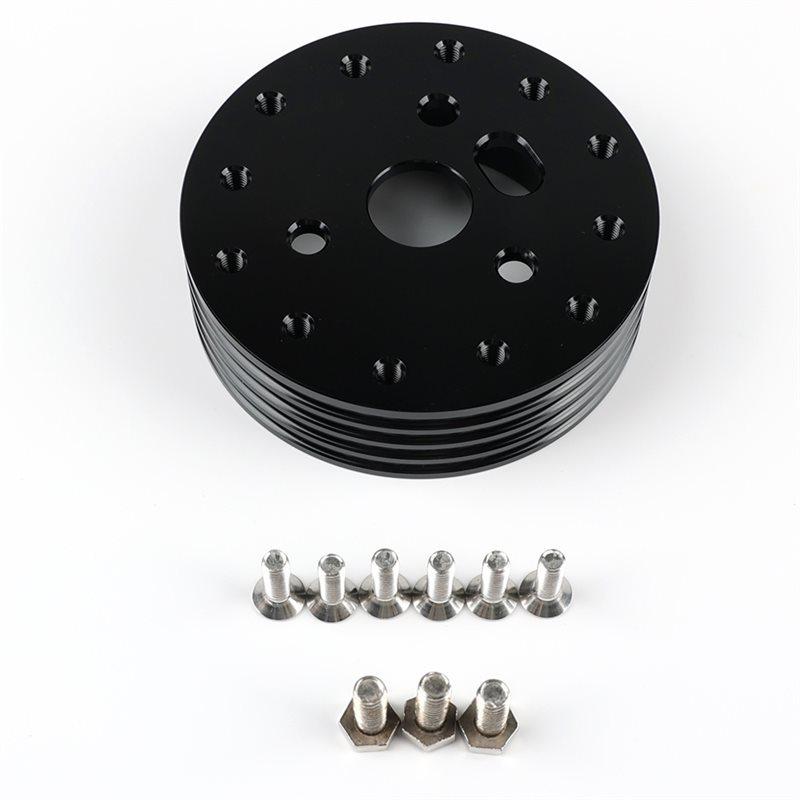 Grant Adapter Boss Kit 1" Steering Wheel Hub Adapter Conversion Spacer, 6 Hole To 3 Hole