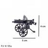 Military Arms Maxim Heavy Machine Gun Model Weapon WW2 Building Blocks Bricks Sets Classic Kids Toys Boy Gift Compatible with Other Brands