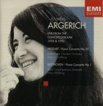 CD MARTHA ARGERICH / WOLFGANG AMADEUS  - Live From The Concertgebouw 1978 &  72435569742 EMI Classics Non Japan Classical Used