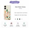 For Samsung Galaxy S25 Edge Case Christmas Snowman Pattern Printing Straight Edge TPU Phone Back Cover