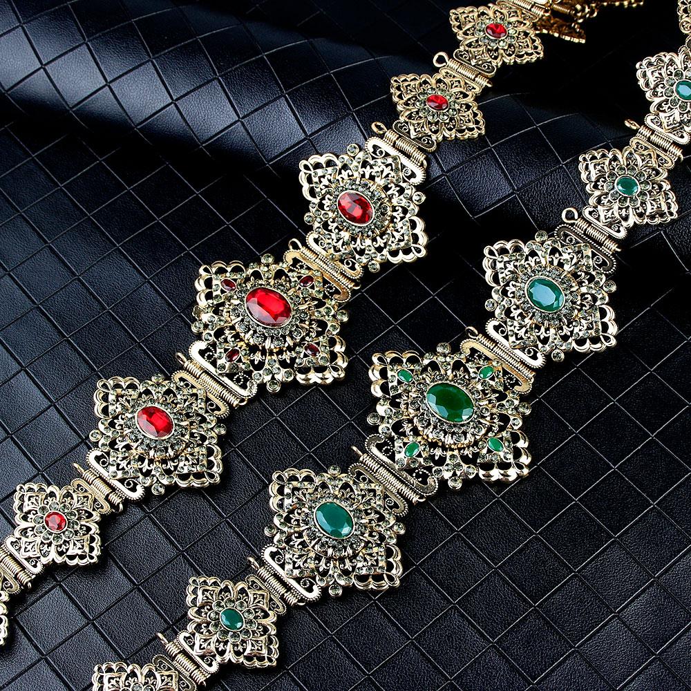 Женский пояс золотого цвета с металлической цепочкой на талию и кристаллами, свадебные украшения, пояс для халата