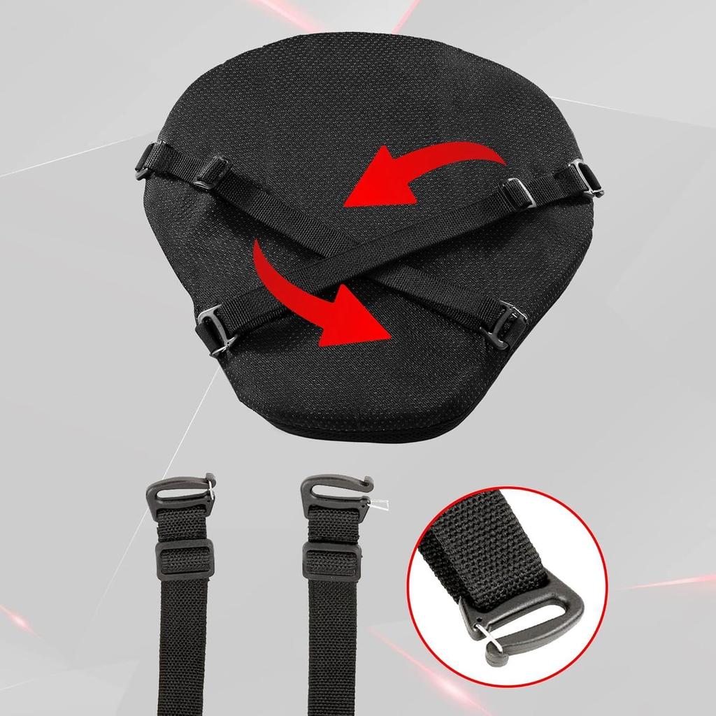 Надувная подушка-сиденье | Дышащая сетка | Нескользящее основание | Многоцелевая подушка для велосипеда, офиса, автомобиля, медицинского и домашнего использования