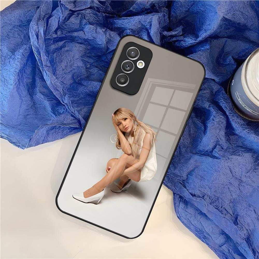 Чехол для телефона A-Ariana G-Grandes для Samsung Galaxy S25 S24 S30 S21 S23 S20 S22 Fe Note 20 Pro Ultra Plus стеклянная крышка