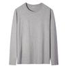 New Base Shirts 2024 Spring Summer Mens O-Neck T-Shirt Long Sleeve T Shirt Male Solid Tshirt Man Clothing Tshirt Men Tops Tees