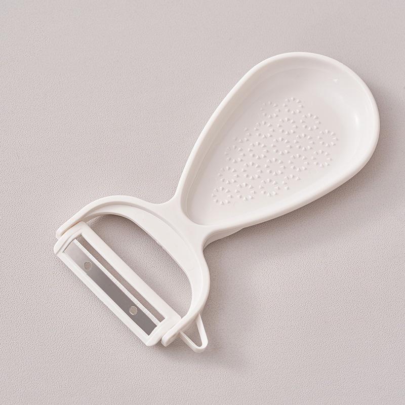 Stainless Steel Multi-Functional Peeler & Grater for Apples, Potatoes, Fruits, Vegetables, and Melons