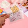 1Pcs Transparent Pvc Coin Purse For Girls Cute Small Wallet Id Card Holder