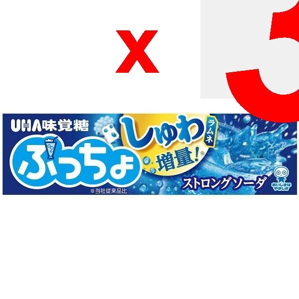 UHA Pucho Stick Крепкая газированная вода 10 шт.. Количество таблеток внутри Pucchio было увеличено. Количество таблеток внутри Pucchio было увеличено.