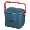 Iris Ohyama Storage Box, RV Bucket, RV-25B, GrayDark Green, 410 x 310 x 275mm