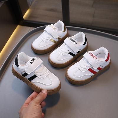 Новые весенне-осенние однотонные кроссовки в стиле колледжа на мягкой подошве для мальчиков и девочек