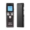 Цифровой диктофон с поддержкой нескольких языков, светодиодный экран, 1536 кбит/с, устройство для записи звука, диктофон