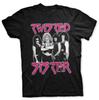 Мужская футболка группы Twisted Sister Черная с коротким рукавом Все размеры от S до 5XL Унисекс футболка