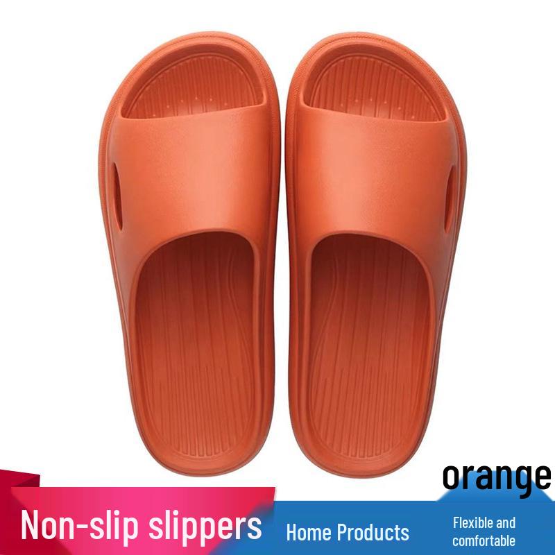Унисекс Нескользящие тапочки с защитой от запаха для дома, летние - Идеально для гостей и пар в ванной или по дому.