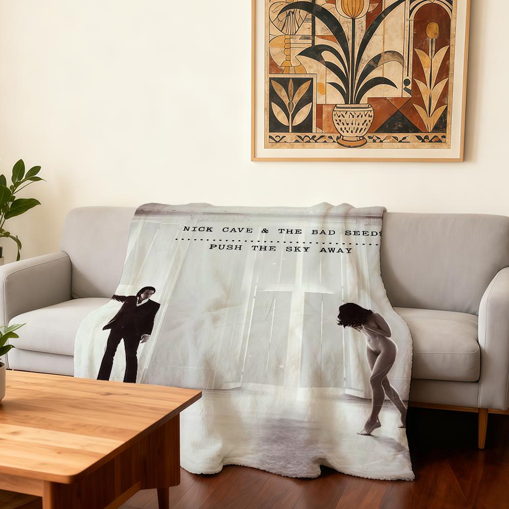 Band N-Nick C-Cave and the Bad S-Seeds Blanket Super Warm Comfortable Plush Throw Blanket Child Home Sofa Bedroom Gift