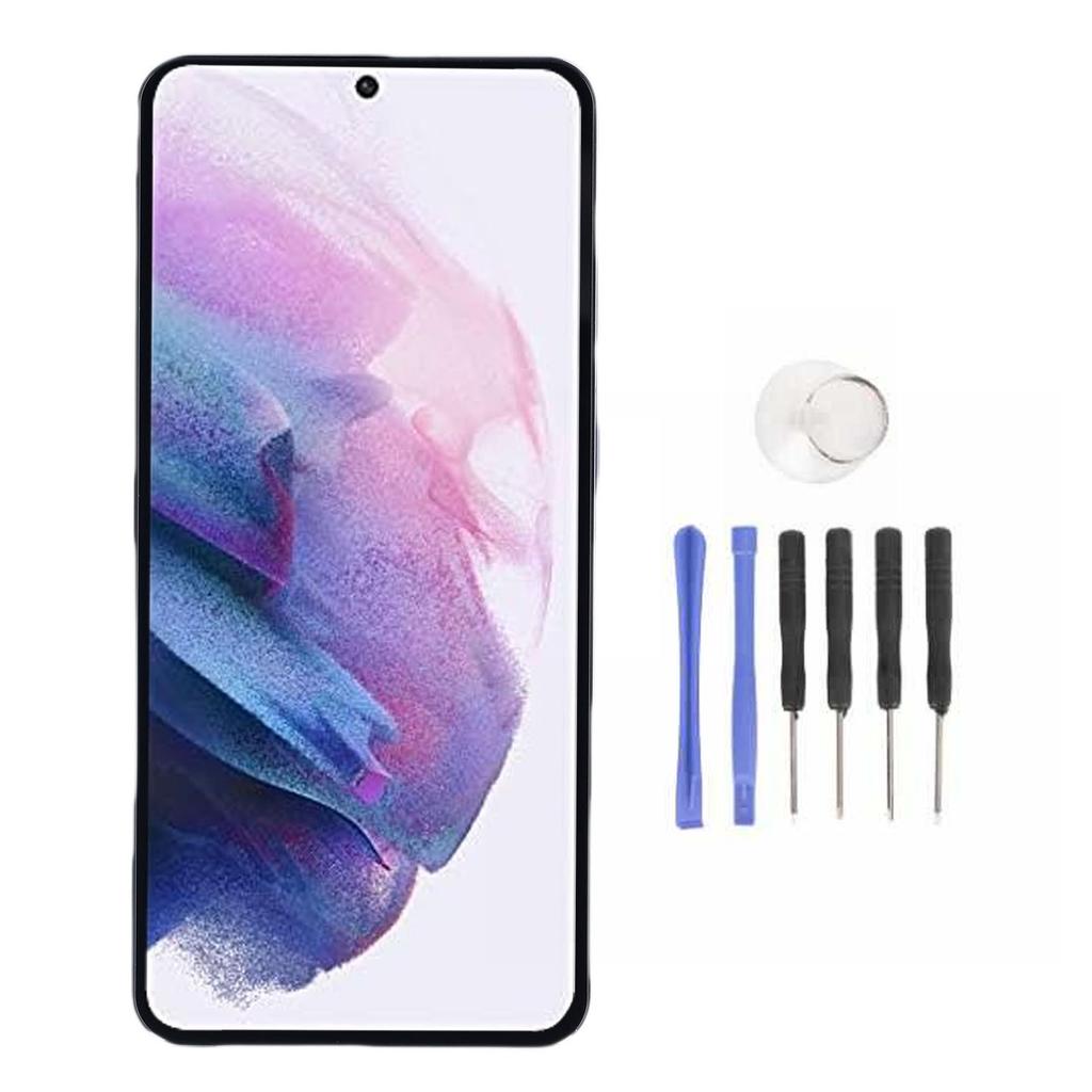 Сборка дигитайзера с сенсорным дисплеем на замену для телефона S21 5G, ЖК-дисплей, сенсорный экран в сборе