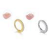 1/2pcs Copper Hinged Segment Ring For Women Septum Piercings Nose Rings Crystal Piercing Ear Tragus Cartilage Jewelry