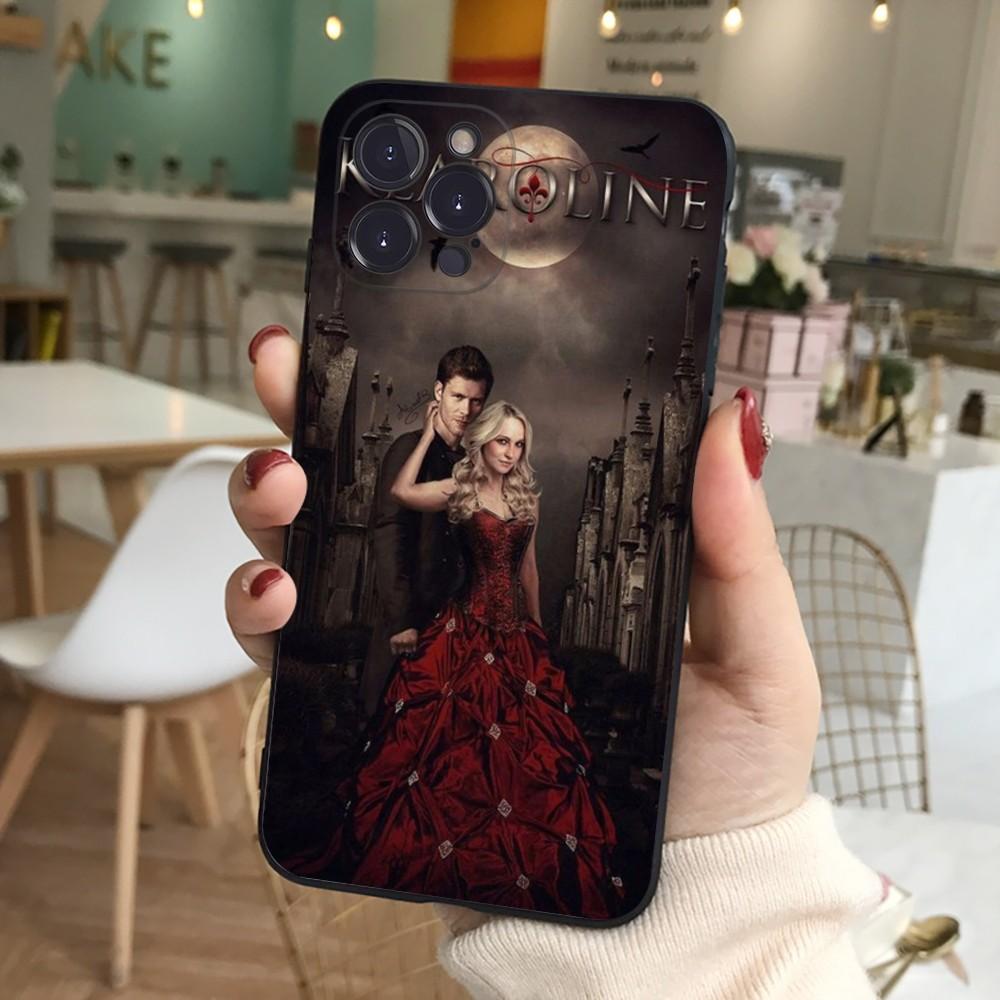 Чехол для телефона Дневники вампира Силиконовый мягкий для iphone 16 15 14 13 12 11 Pro Mini XS MAX Plus X