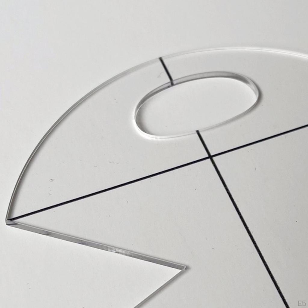 Шаблон корзины для шитья, пэчворка, лоскутного шитья, DIY, акриловый