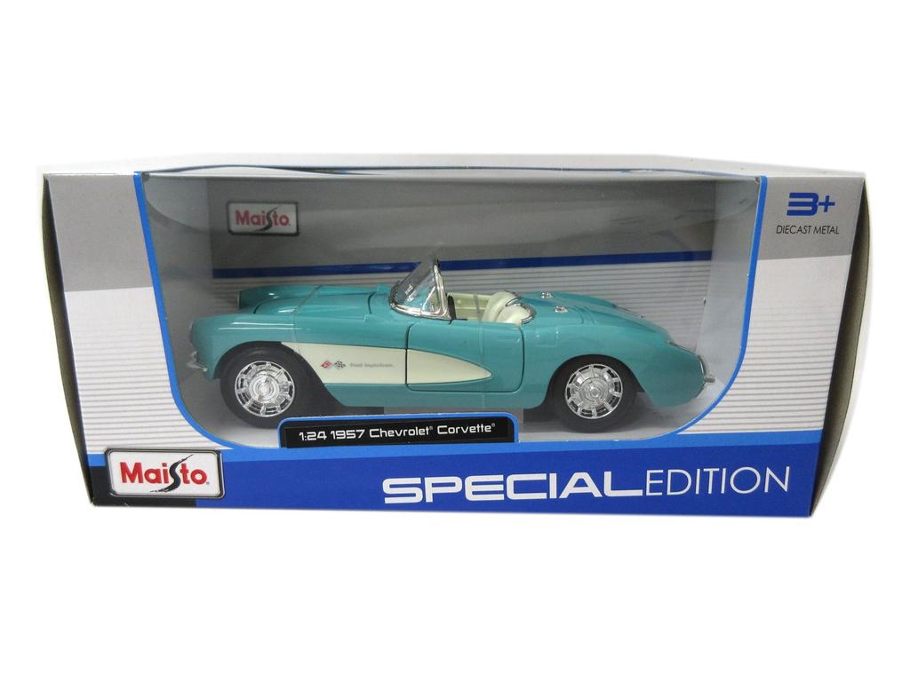 Maisto Special Edition Series SE Chevrolet Corvette Бирюзовый 124 200-144