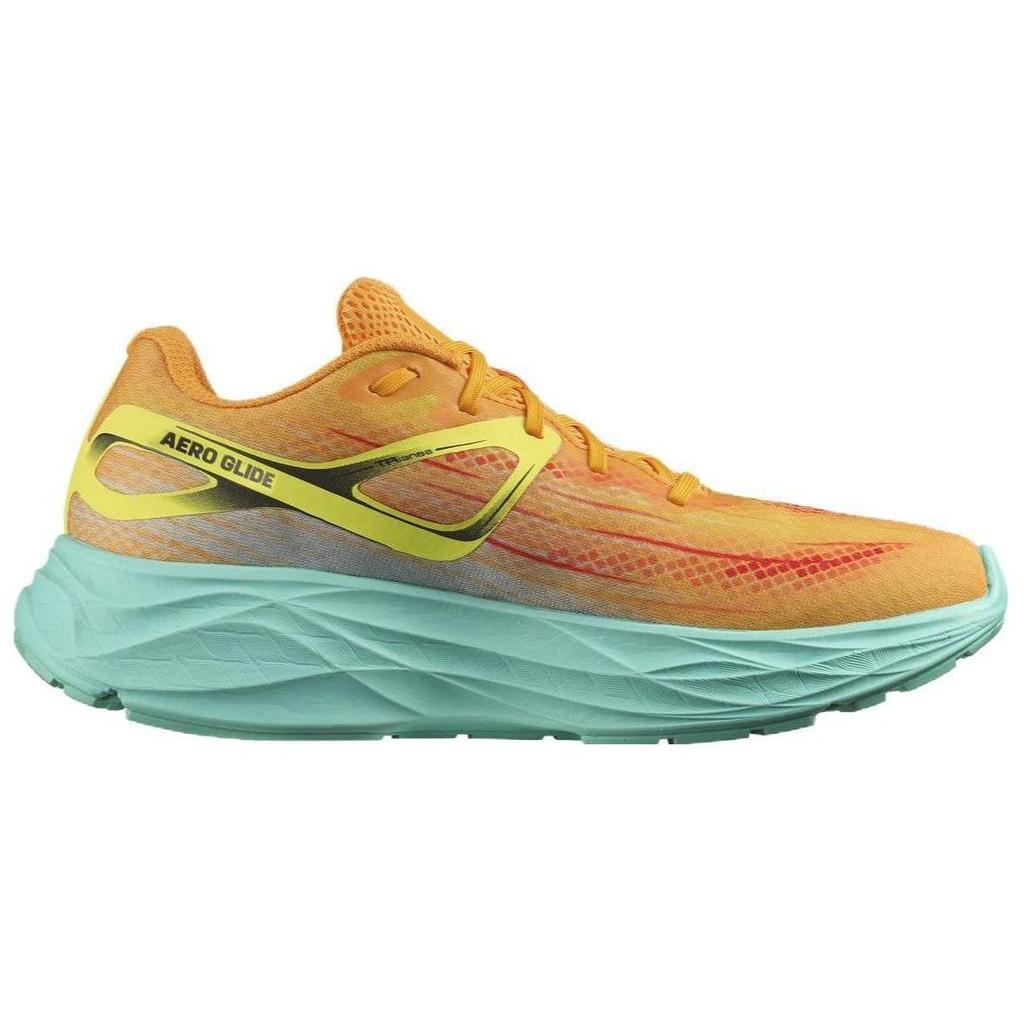 SALOMON Мужские кроссовки Aero Glide Zinna Cockatoo оранжевые, желто-желтые L47279700