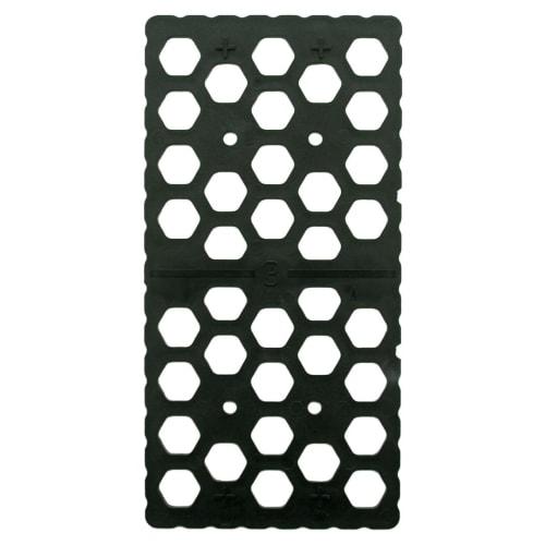 Level Spacers [L-3 Size B] 200 X 100 X 3mm, 50 Pieces (Level Plates, Set Plates, Liner Spacers, Plastic Levels, Level Adjustment, Height Adjustment, S
