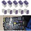 10PCS 15 Amp Micro Cartridge Fuses, Auto Fuse, Automotive Low Profile Mini Box Shaped Fuse, Universal Cars Cartridge Fuses Automotive Kit Car