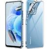 Мягкий чехол толщиной 1,5 мм для Xiaomi Redmi Note 12 5G Note 12 4G 12S 12 Pro Plus 11 11S 10S 9S прозрачный силиконовый чехол на заднюю панель