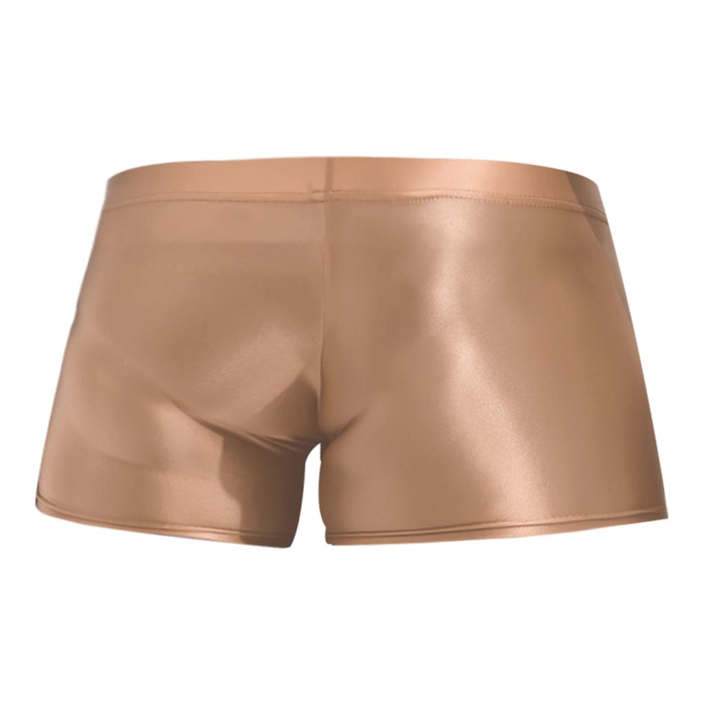 Мужские глянцевые трусы-боксеры, нижнее белье, трусы с низкой посадкой, нижнее белье, шорты для вечеринки у бассейна, шорты для пляжного волейбола, пляжная одежда