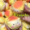 Cheese Puppy Crunchy Squishy Shapable Blocks Filled Squishy Crispy Bread Dog  Student Prize