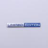 Car Styling 3D Metal Limited Edition Logo Car Front Grill Emblem Side Fender Rear Trunk Badge Sticker For Universal Cars Decor