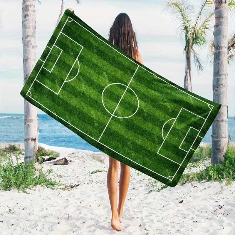 New Us-Canada-Mexico Football World Cup Beach Towel Microfiber Quick-Drying Bath Towel Outdoor Sports Towel