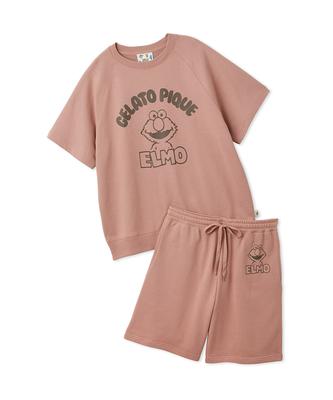 GELATO PIQUE [Улица Сезам] [Унисекс] Флисовый пуловер и шорты Puct261333
