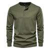 Мужская повседневная футболка с круглым вырезом и длинными рукавами, мужская тонкая спортивная нижняя рубашка, топ