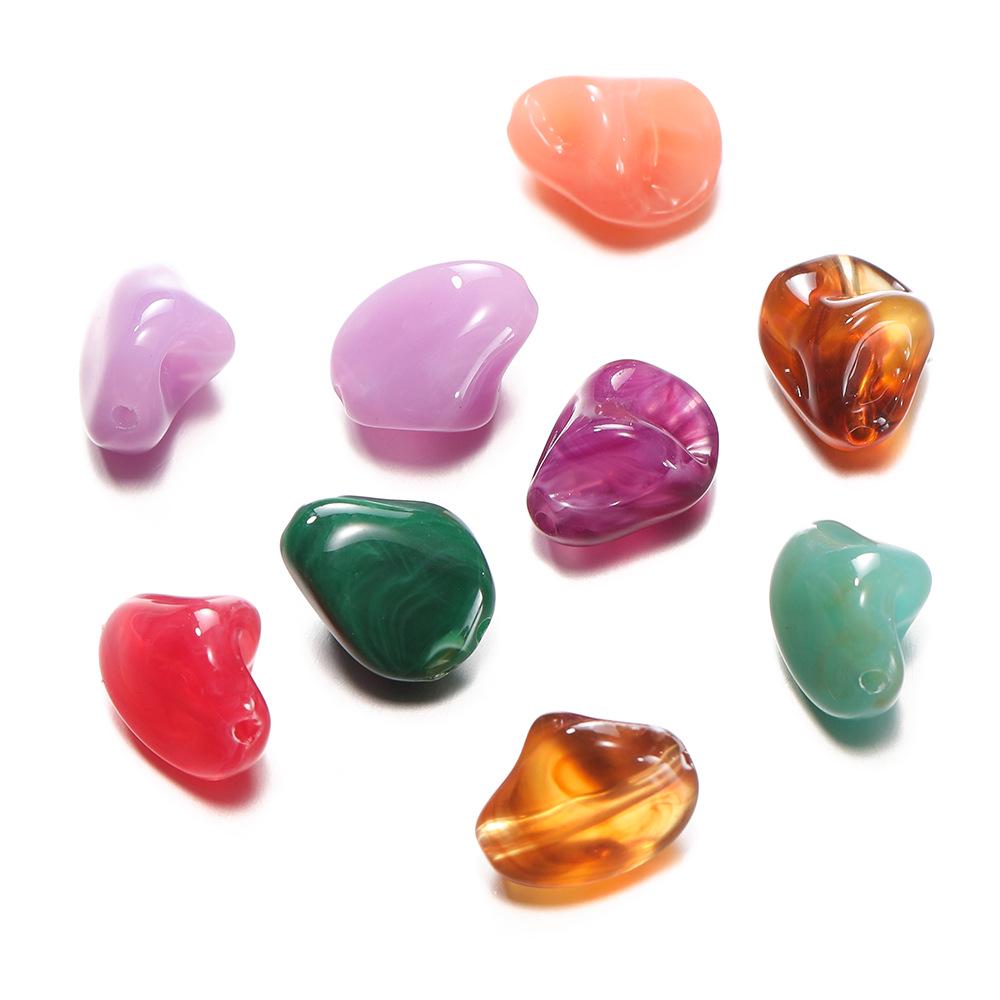 Акриловые бусины неправильной формы для изготовления своими руками цепочек для телефона и аксессуаров ручной работы