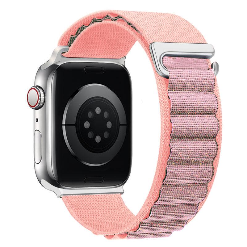 Альпийская петля Ремешок Для apple watch Ultra 2 ремешок 49мм 44мм 40мм 45мм 41мм 46мм 45 мм браслет correa iWatch series 9 8 7 6 3 se 10