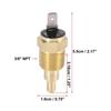 Radiator Fan Thermo Sensor Switch for Car 3/8" NPT 160 Degree on 145 Degree Off