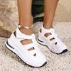 Sports Sandals Women's 2025 Summer New Slope Heel Bag Head Hollow Sandals Foreign Trade Large Size Platform Women's Shoes
